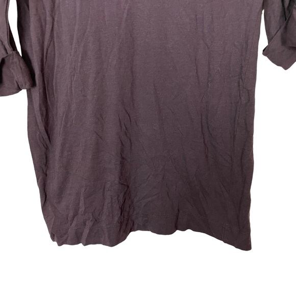 Miley Cyrus Max Azria Boho Abstract Multi-pattern V-Neck T-Shirt Dress Medium M - Picture 6 of 12